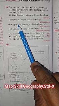 Map Skill ,Geography,Std-X