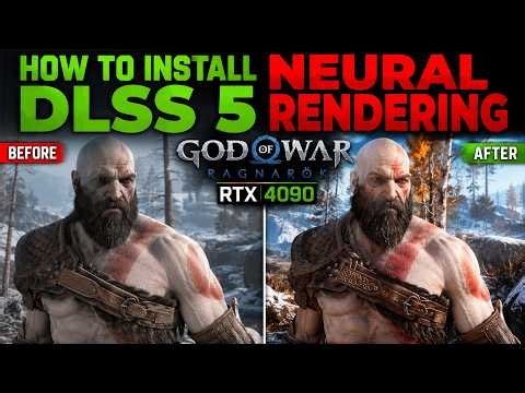 How to Install DLSS 5 Neural Rendering + Download Link | God of War Ragnarok - RTX 4090