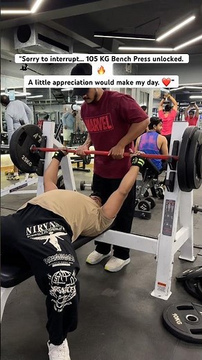How to increase your bench press PR | 105 KG bench press one rep max