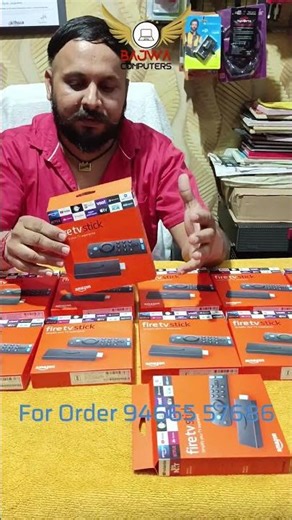 "🔥"Unbeatable Deal: Fire TV Stick 3rd Gen with Voice Remote at a Steal!"📺 contact here 94665 57686