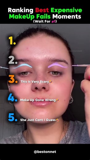 Ranking best expensive makeup fails moments