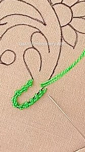 how to embroidery palesyrina stitch | Basic Embroidery ABC