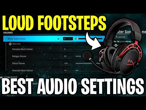 BEST Audio Settings for Warzone Black Ops 6! (Loud footsteps in Warzone)