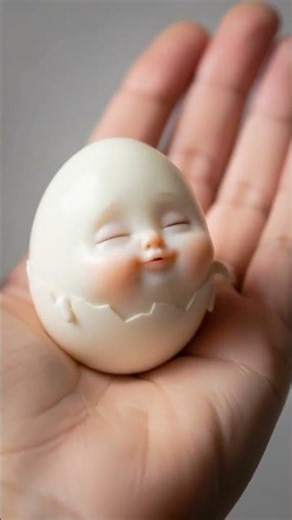Egg eating egg funny cute #love #growth #cute #beautiful #viral#funny