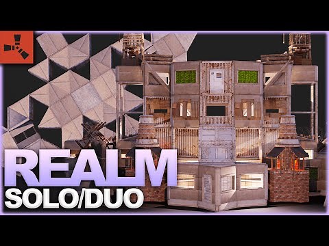 The Realm - Double BUNKERED - Tanky OFFLINE Safe BASE - Simple & Fast EXPANSION - RUST Base Designs