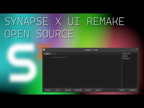 [SYNAPSE X UI REMAKE👌] first release to public👀