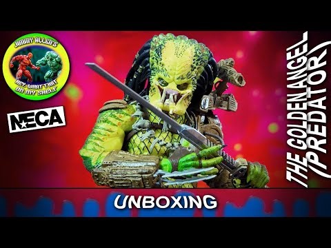 THE GOLDEN ANGEL - Predator - NECA - Unboxing - ACTION FIGURE TOY