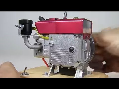 🔧 Mini Diesel Engine – Powerful Performance in Small Size 🚜🔥