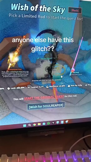 Fisch wishing system bug — how to fix Noiseform/Fisch quest glitch
