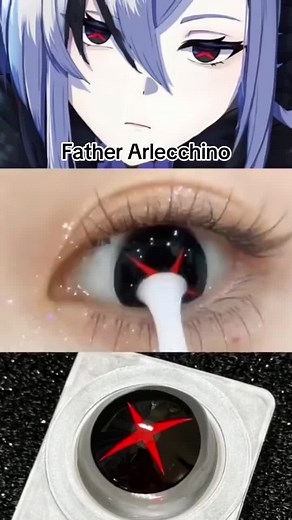 Arlecchino Contact Lenses for Stunning Anime Eyes