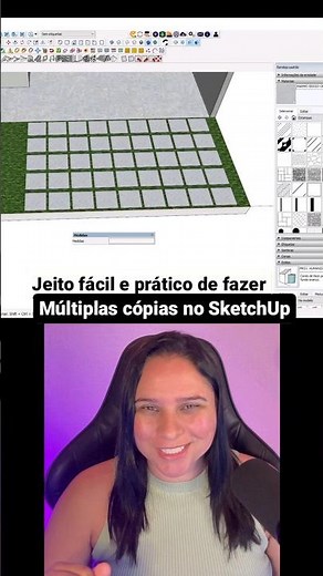 How to make copies in SketchUp #sketchup