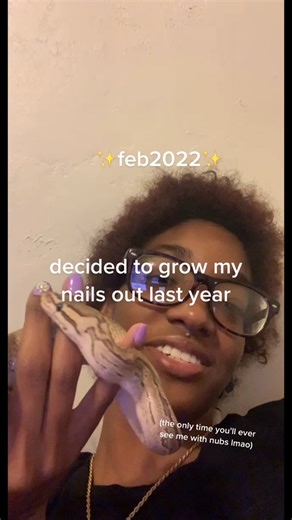 Growth Journey of Long Natural Nails | Nail Art Inspiration