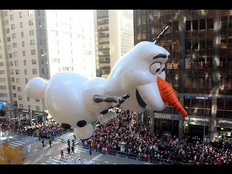 Macy's Parade Balloons: Olaf
