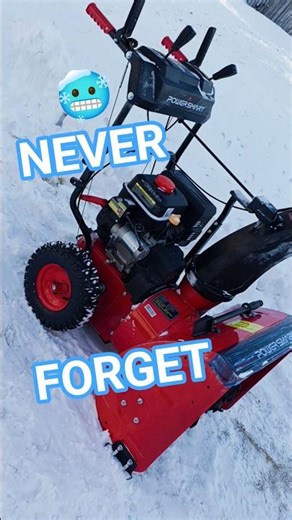 Essential Tips: Snowblower After-Use Care​ #Snow