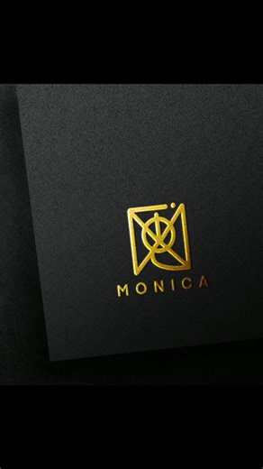 Comment your name for logo, #logo #monica #howtologodesign #shorts #namelogo #procreate #logodesign