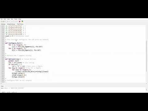 2 digit, 7 segment Display Raspberry Pi Pico