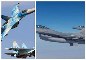 Duel Sukhoi India Vs F-16 Pakistan Imbang, Kini Flanker Rusia Tantang Falcon Ukraina, Siapa Menang? - Tribunnews.com