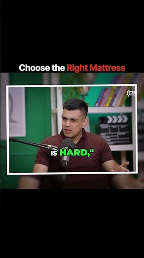 How to Choose the Perfect Mattress for Your Back #DrMananVora #Podcast #SleepHealth