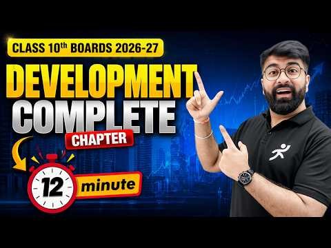 Development One Shot🔥| Class 10 SST | CBSE Board 2027 | Gautam Lakhani #class10th #class10boards2027
