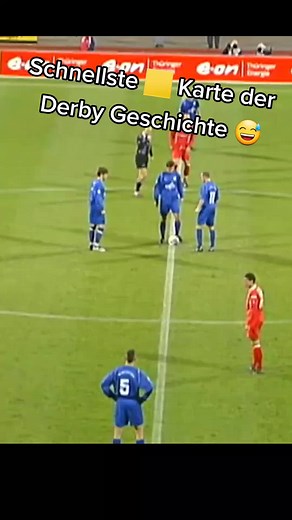 Schnellste Gelbe Karte in Derbys Geschichte