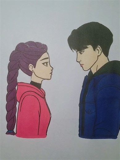 K-Pop Demon Hunters: A Creative Coloring Adventure