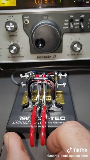 #morsecode #tentec #hamradio #telegraph