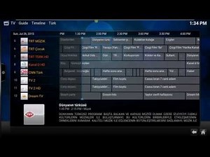 Install Kodi, PVR IPTV Simple and Free IPTV on Ubuntu