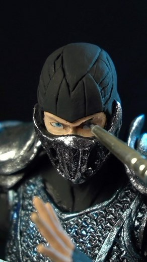 230K views · 106K reactions | Sculpting Sub-Zero | Mortal Kombat • • • • • #subzero #sculpture #art #mortalkombat | Amadeus Garuda | Facebook