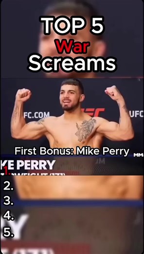 Top 5 Epic UFC War Screams That Will Inspire You