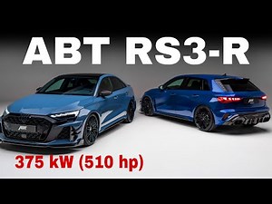 ABT RS3-R – Insane 510HP Audi RS3 Tuning Masterpiece!