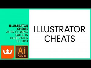 Auto Closing Paths in Adobe Illustrator CC 2014