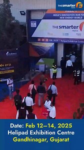 Inter Solar India 2025 is one Of the biggest solar event in India, happening from February 12–14, 2025, at the Helipad Ground Exhibition Centre, Gandhinagar, Gujarat. | Engineer Bharat