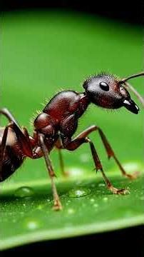 How a 1-Inch Ant Defeated a Tank #ants #animals