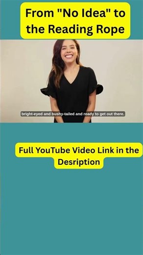 From No Idea to the Reading Rope