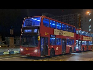 FRV. Go Ahead London Route 57. Clapham Park, Atkins Road - Kingston. E400 Trident E123 (LX09 FBY)