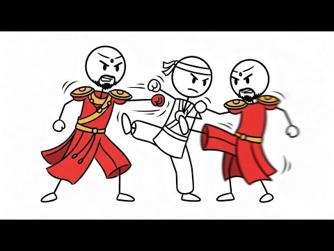 EPIC Stickman Battle: Kung Fu Chaos Priest Strikes!