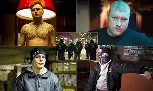 On night patrol with vigilantes 'Soldiers of Odin' in February