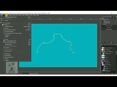 Gimp 2022 #9 Einführung in die Pfade