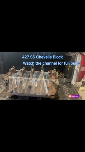 Chevelle SS 427 Big Block Chev Build back from some machine work as the build continues better hurry