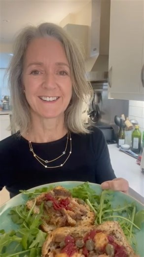 Dr Clare Bailey Mosley on Instagram: "Sardines on toast in the air fryer is incredibly quick and easy, as well as giving a healthy boost of much needed omega-3. And what’s more it’s a great source of protein, so it will keep you feeling full for longer. Simply toast sourdough or whole grain seeded bread. Use sardines in olive oil. Drain some away and keep a little to drizzle. Squeeze about 1/2 a tbsp of tomato paste over the sardines and scatter with a couple of tsp of capers to give a bit of zi