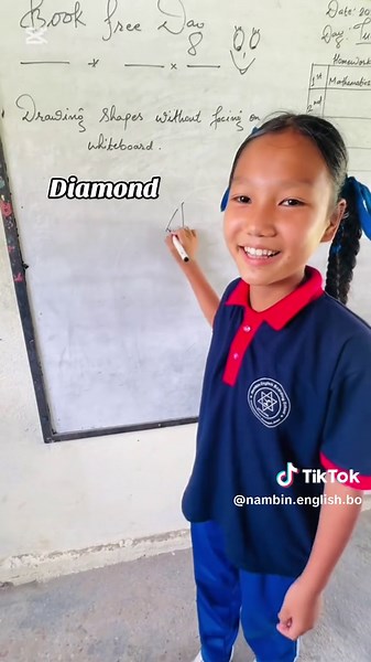 Fun activities of grade 6 students☘️ #geometricshapesactivity #NEBS🌅