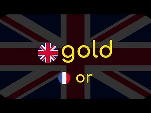 Comment prononcer gold en anglais
