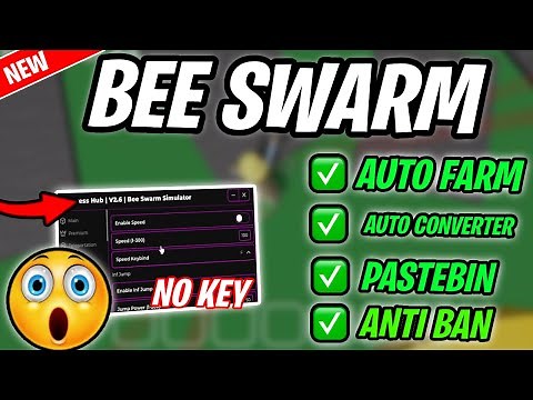 *NEW* Bee Swarm Simulator Script (PASTEBIN 2025) (AUTO CONVERTER , AUTOFARM , ESP)