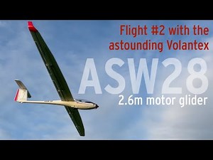 Volantex ASW28 flight two 23rd October 2024