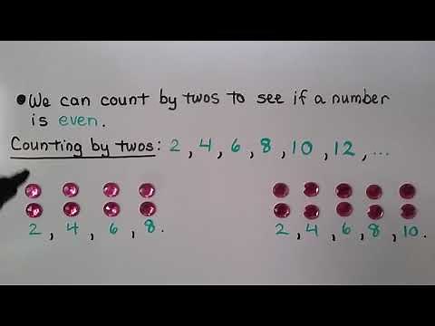 2nd Grade Math 1.2, Represent Even Numbers, Doubles Facts & Equal Groups