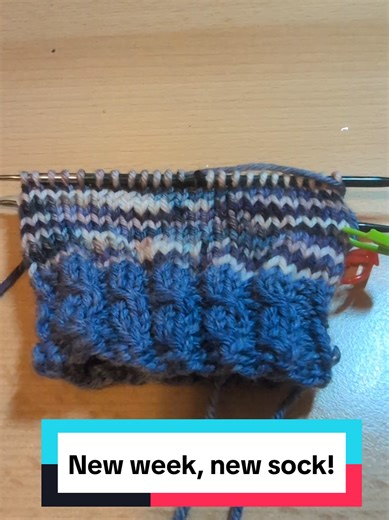 It's week 4 of Mr. Mismatched Menace's Socks. This week I'm unlocking a new cuff! Come back as I perfect the shadow wrap short row heel and 3 needle toe bind off again this week! Practice makes perfect!#knittingskills #sockknitting #knittok variegated 🧶 by Yarnaceous Fiber Co.