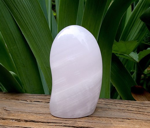 Fluorescent Pink Mangano Calcite: Polished Freeform Crystal - Etsy