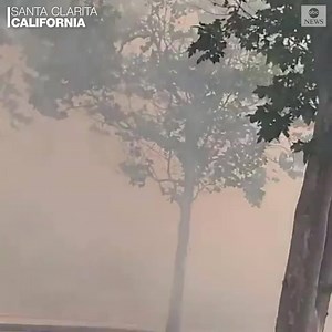 Guests evacuate Six Flags Magic Mountain while fire officials race to battle a brush fire burning nearby. https://abcn.ws/2I8Qt7j | ABC News