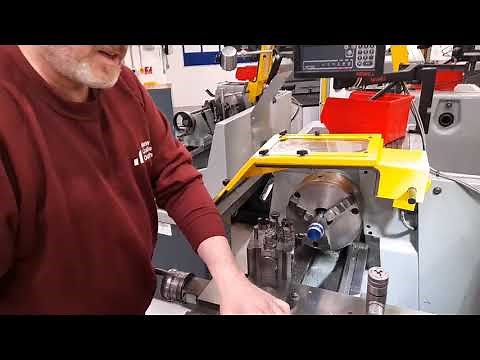 Lathe Chamfering, Taper Turning and Cutting a Groove