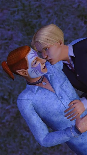 Exploring Puck and Sebastian's Love Story in The Sims 2
